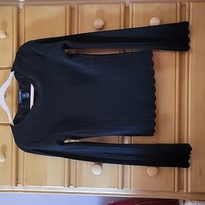 Banana Republic Black Merino Wool Sweater